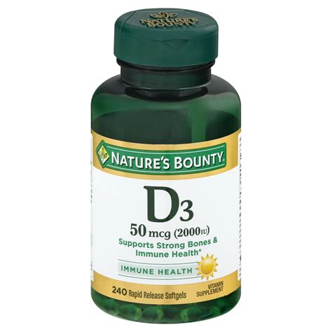 50 Mcg Vitamin D
