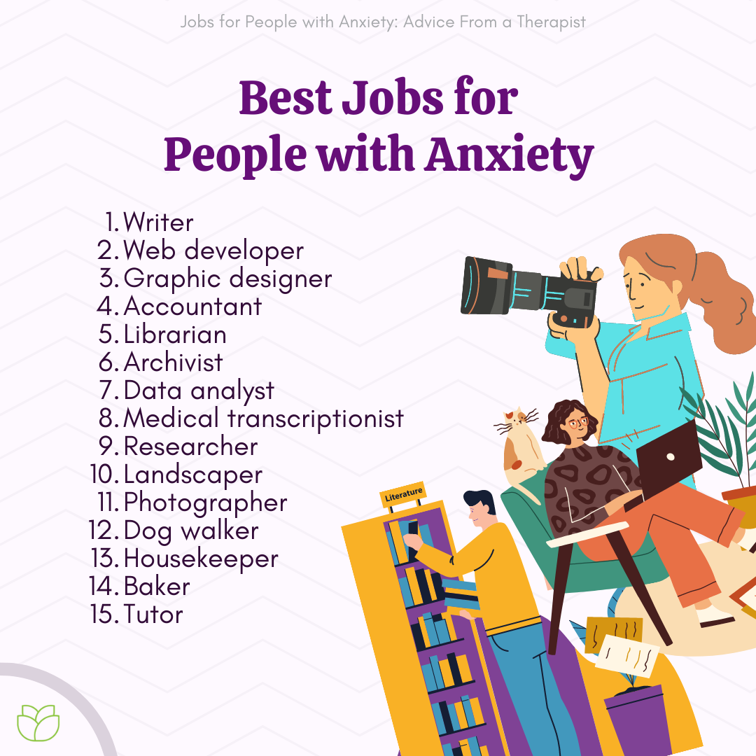 10 Best Jobs For Someone With Anxiety In 2026