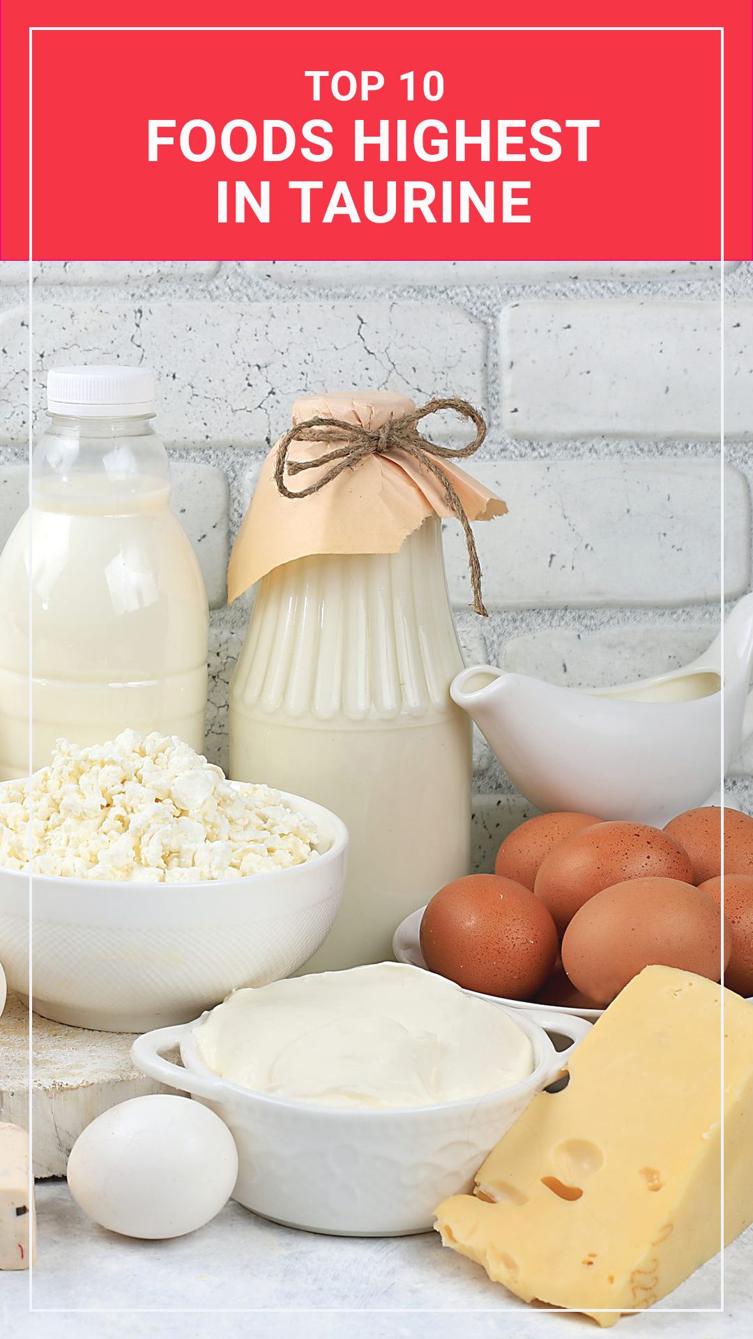 10 Best Sources Of Taurine To Boost Your Natural Energy