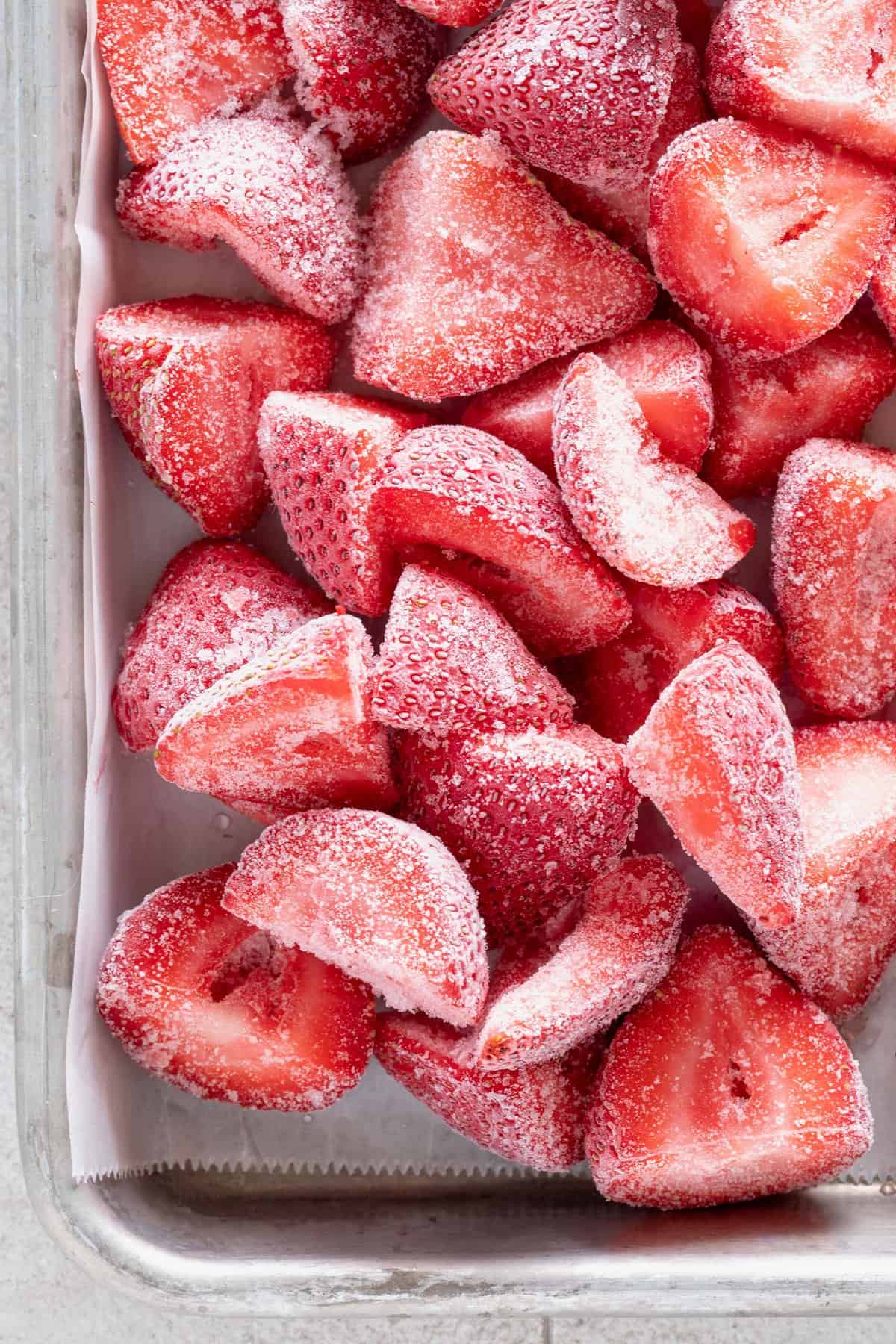The Best Way To Freeze Strawberries For Fresh Flavor All Year