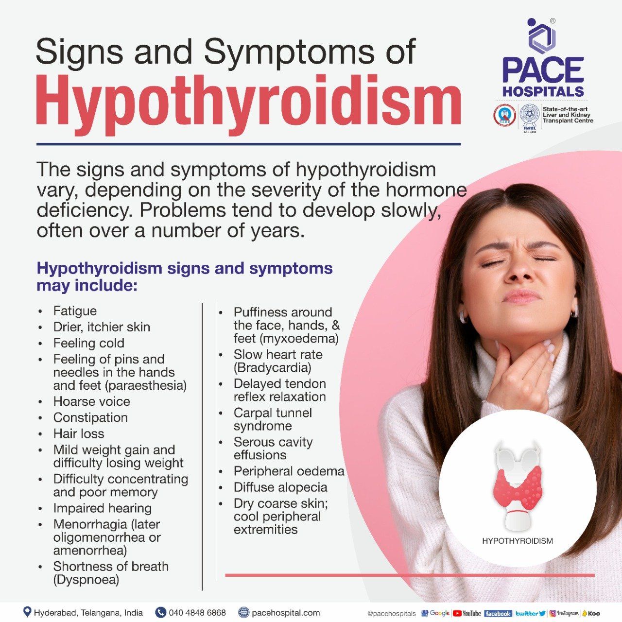 7 Common Signs Of Thyroid Problems You Shouldn't Ignore