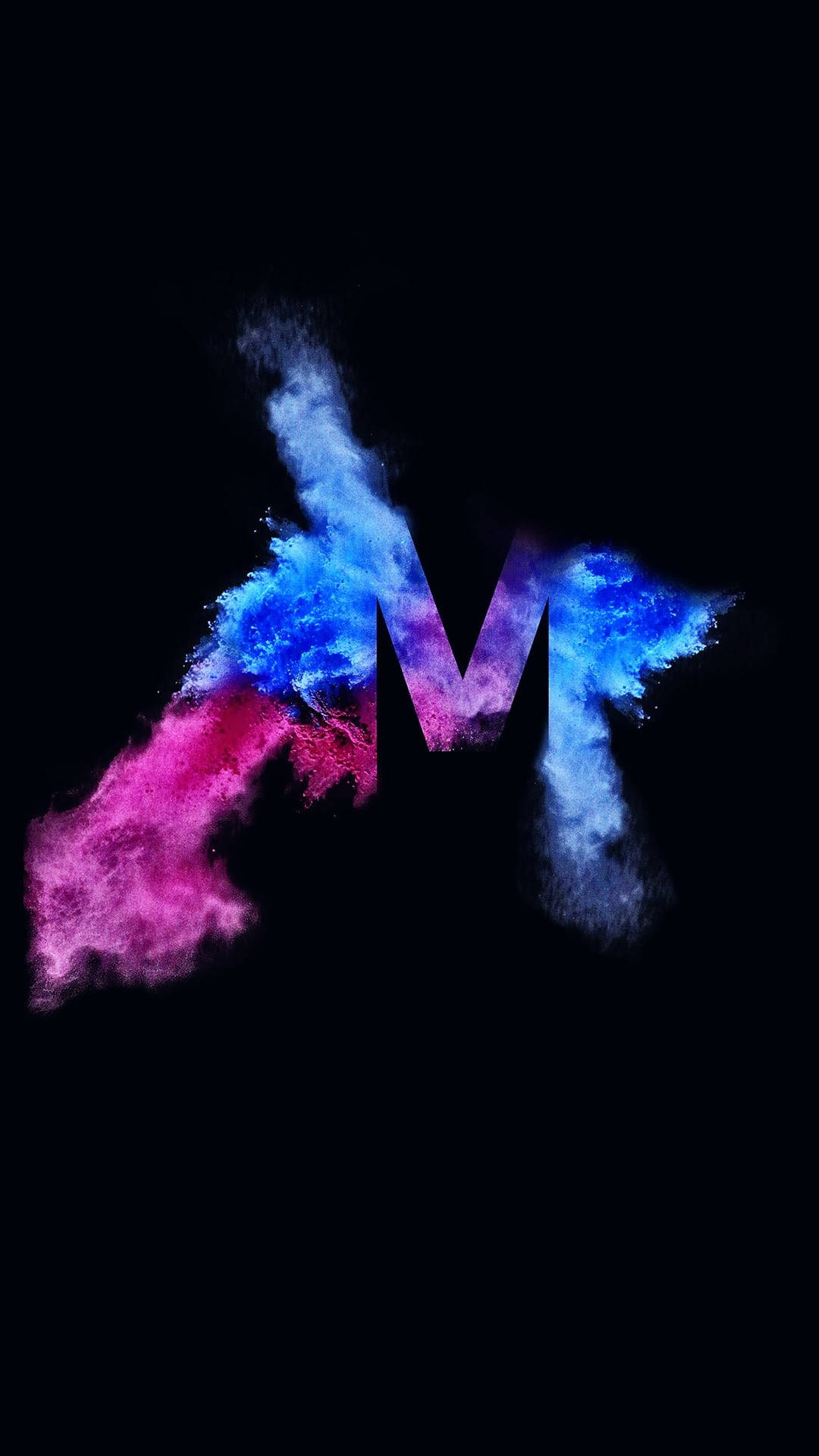 Cool Neon Letter M Wallpapers