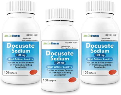 Docusate Sodium Para Que Sirve