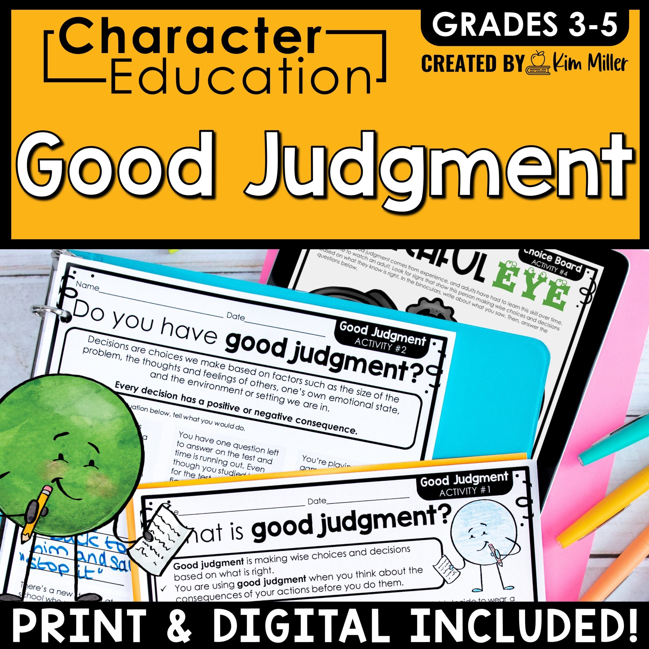 Mastering Examples Of Good Judgement Skills At Work