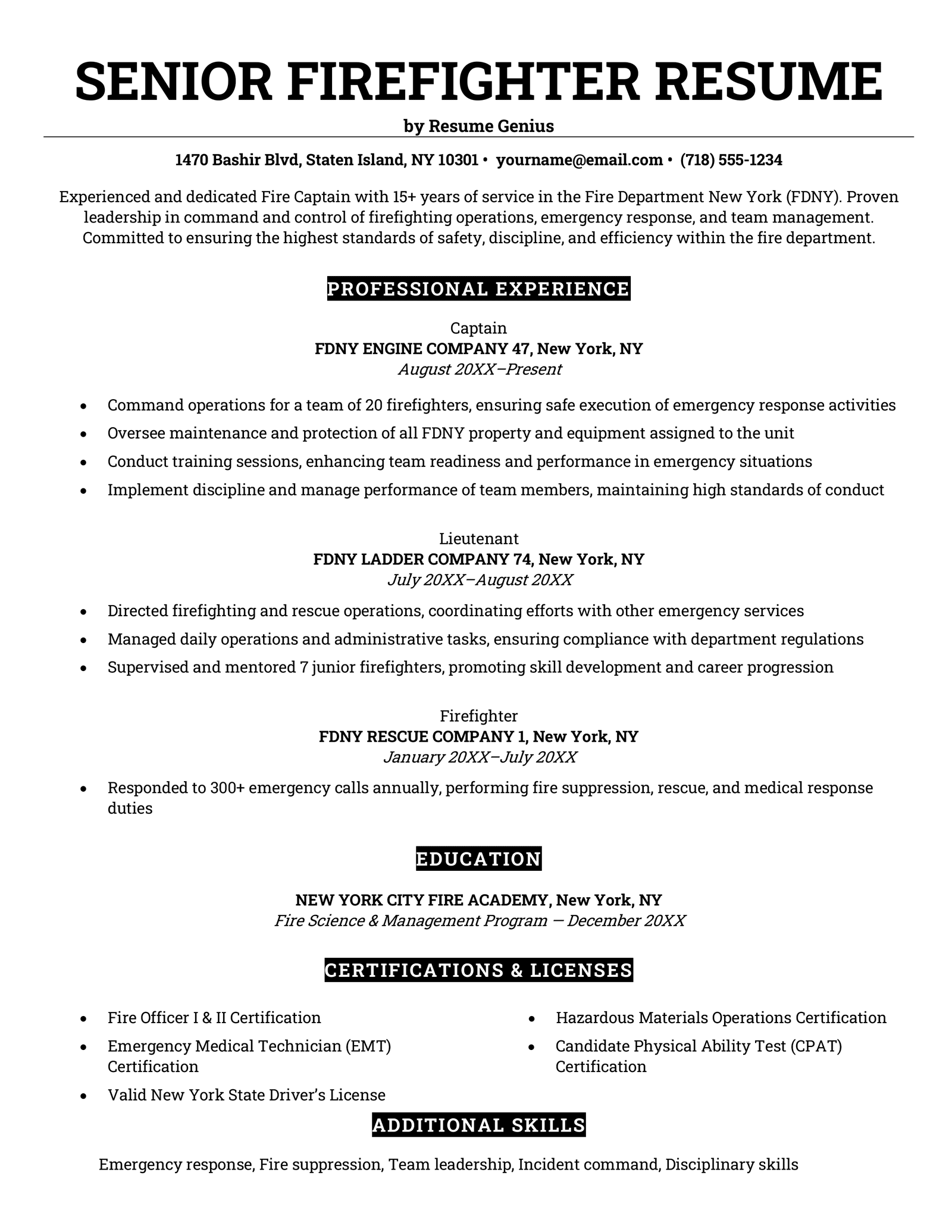 Firefighter Paramedic Salary