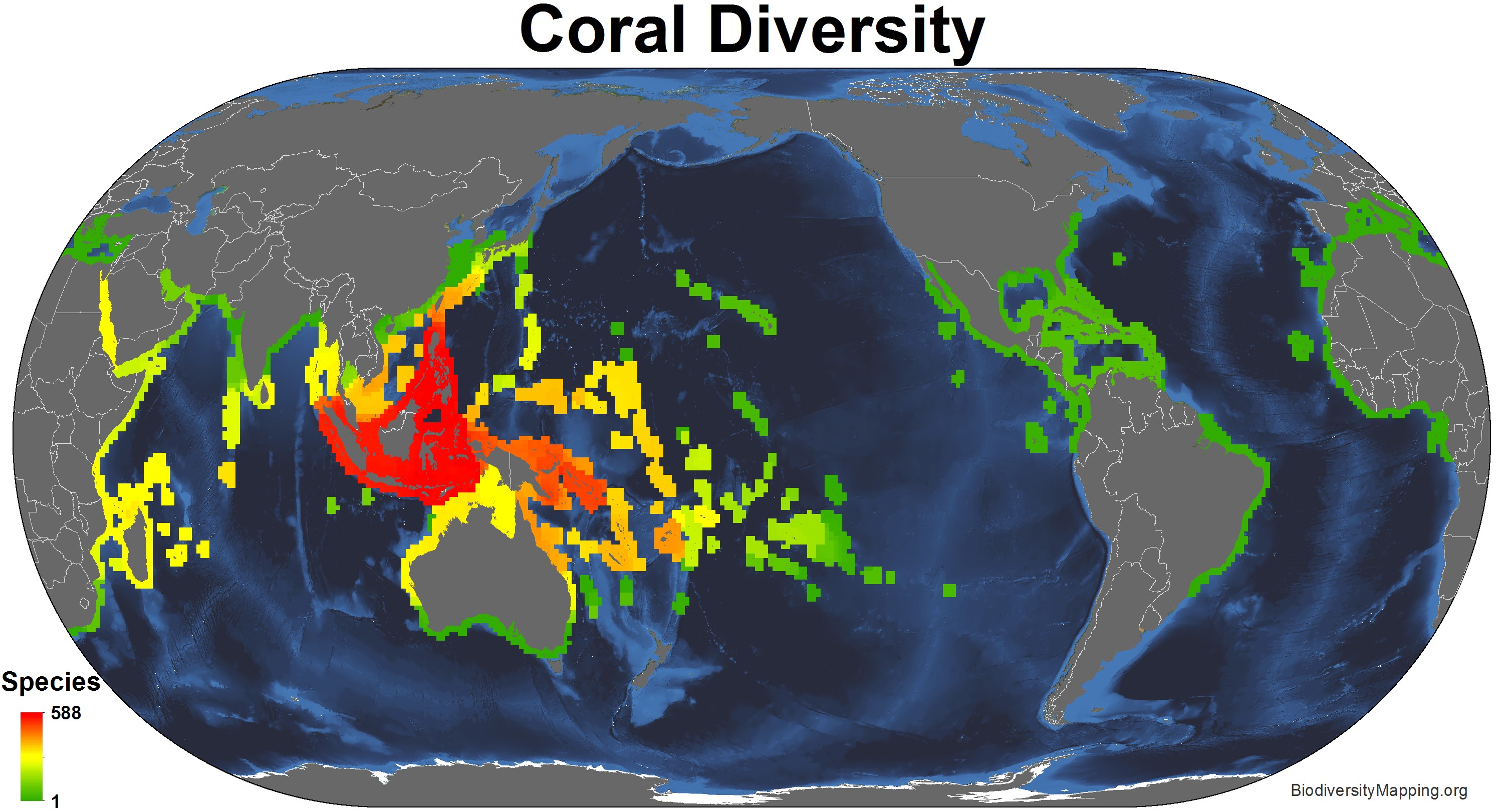 Mapping The Geographic Distribution Of Biological Diversity