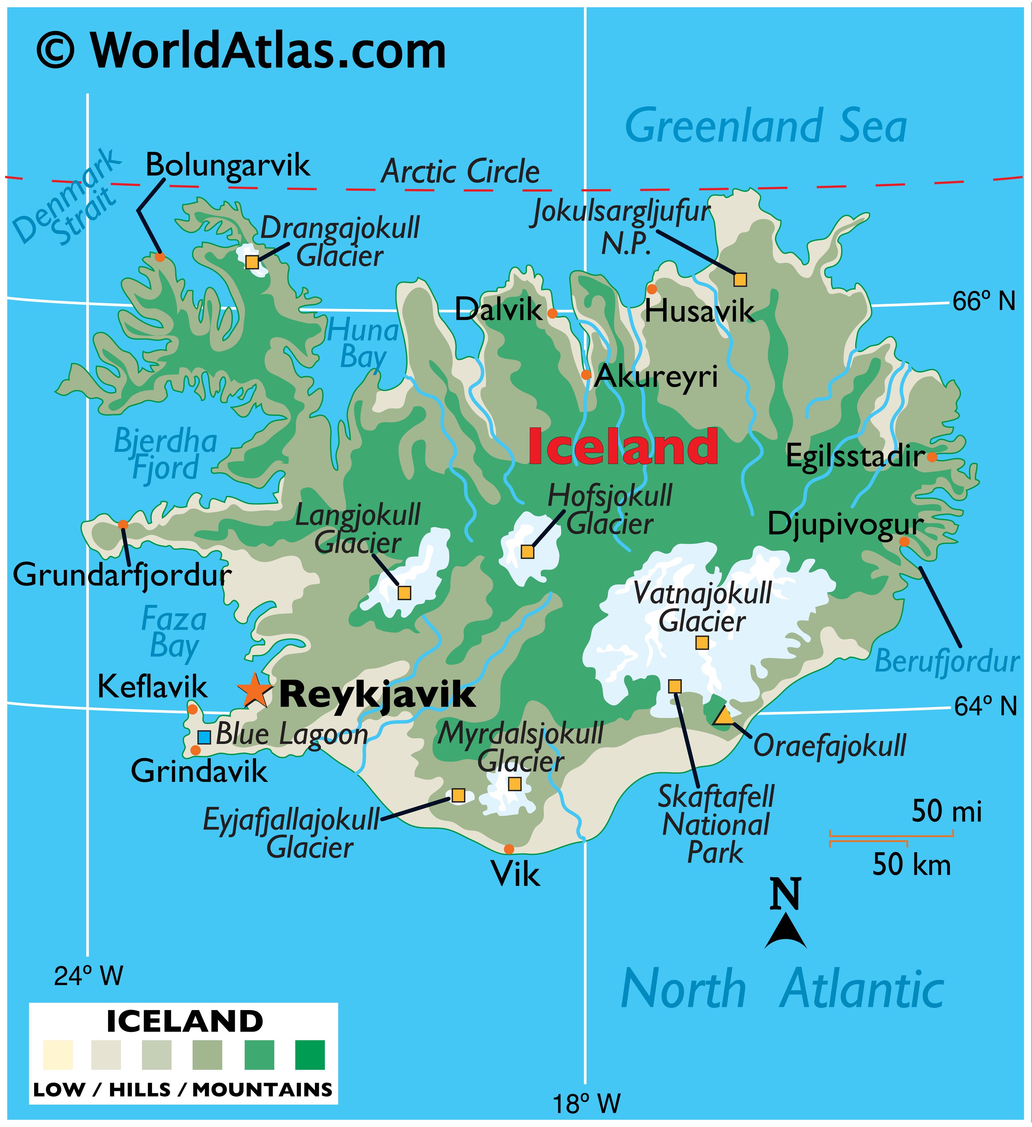 Where Is Iceland? The Geographic Location Of The Island Nation