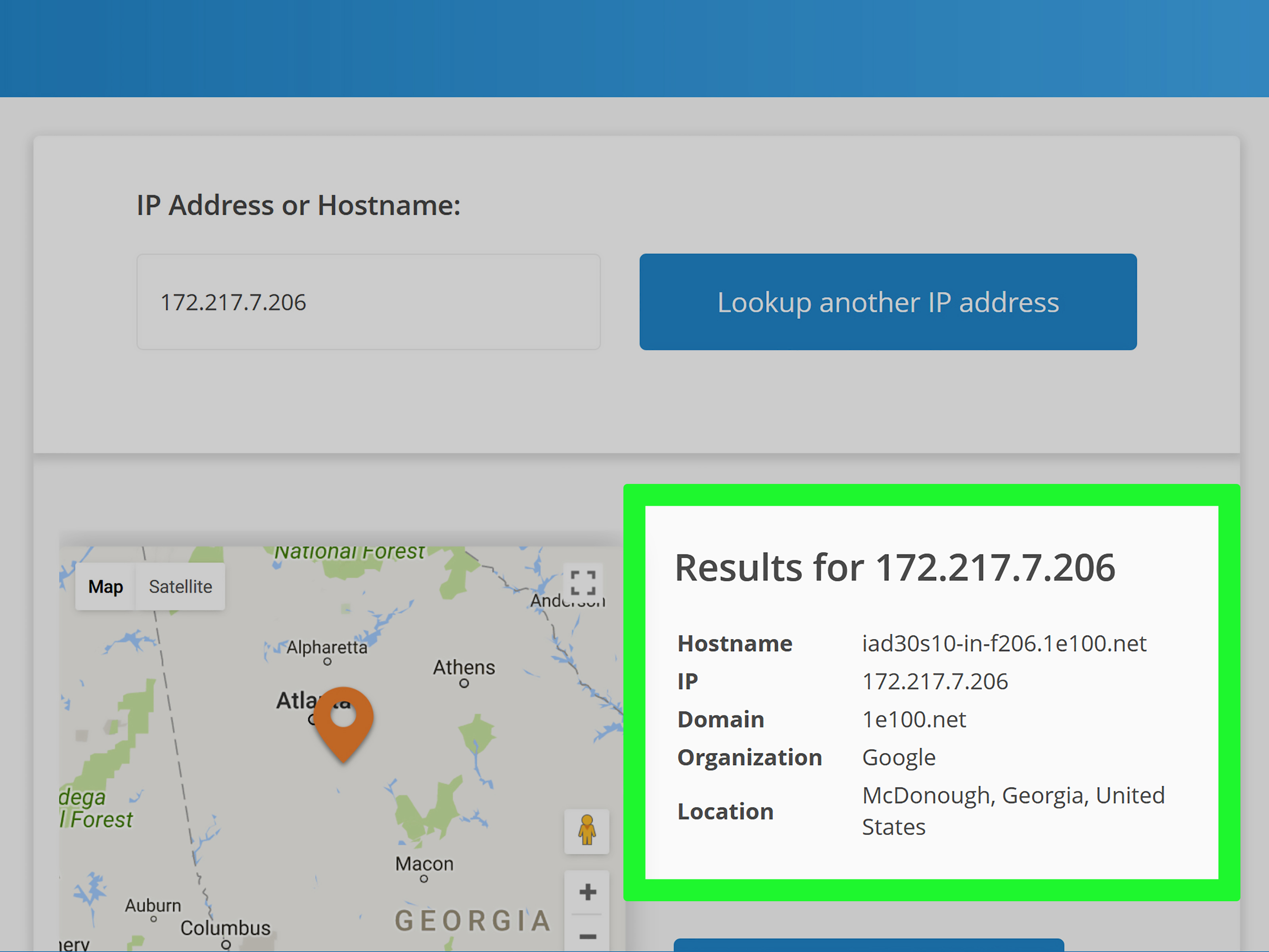 How To Track The Geographic Location Of An Ip Address