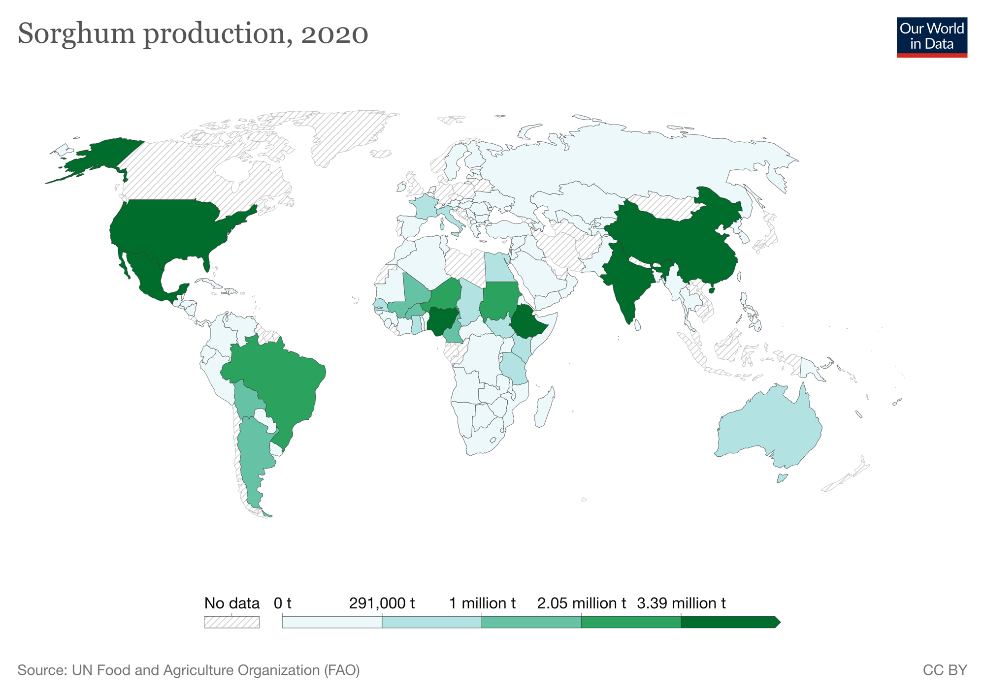 Mapping The Global Geographical Distribution Of Barley