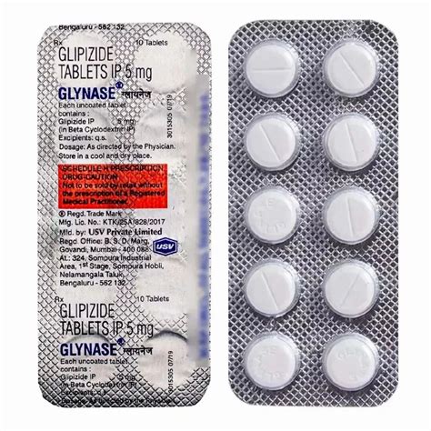 Glipizide 5 Mg Tablet