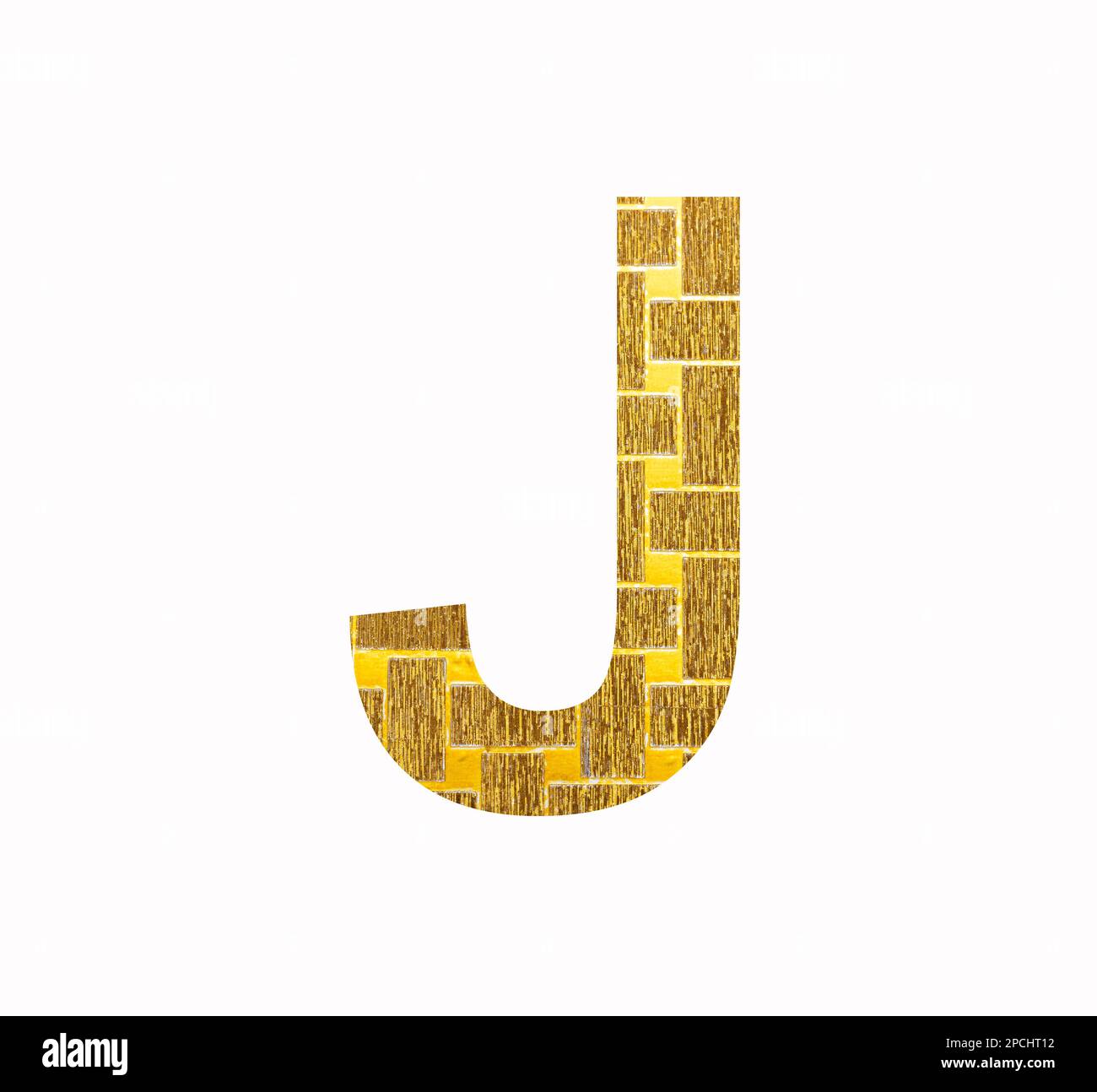 Glitter Alphabet Letters J