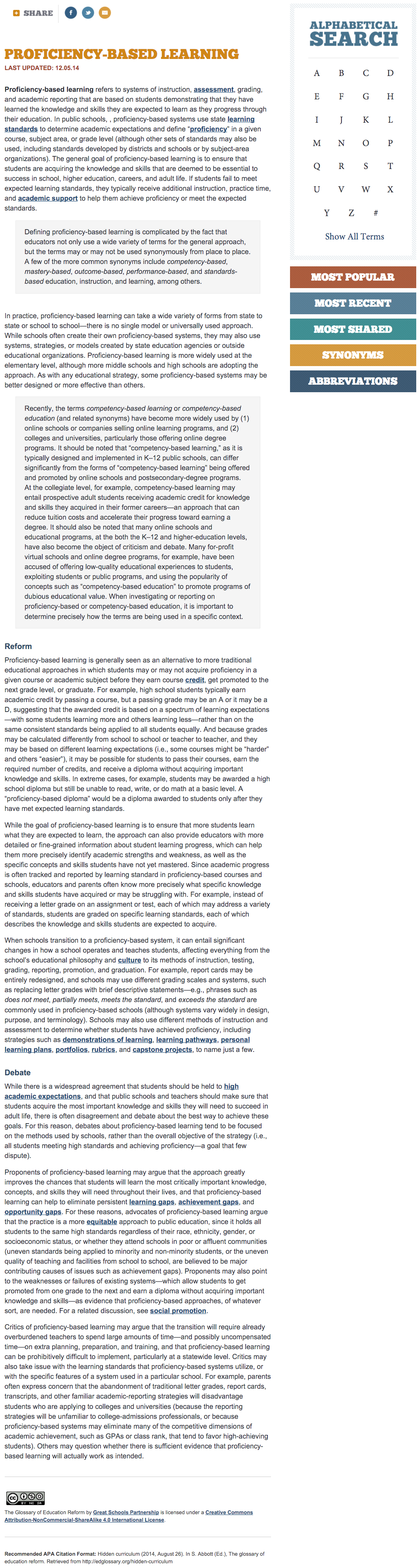 Decoding The Glossary Of Education Reform: Key Terms Explained