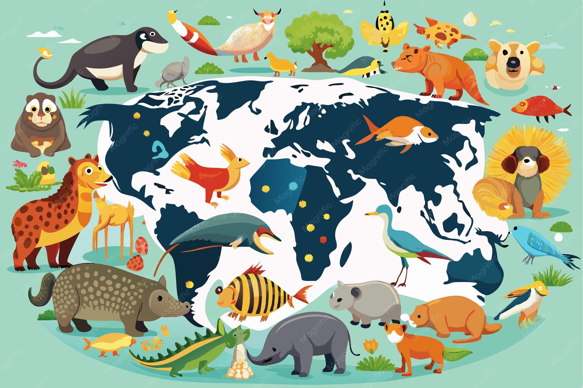 Habitat Of Different Animals