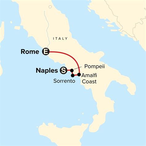 How Far Is From Rome To Naples