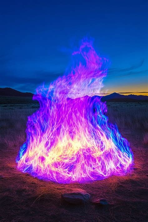 How Hot Is Purple Fire