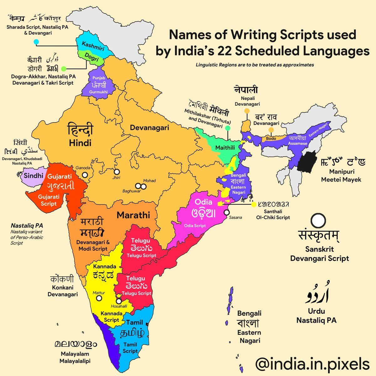 A Complete Guide To How Languages Are Spoken In India