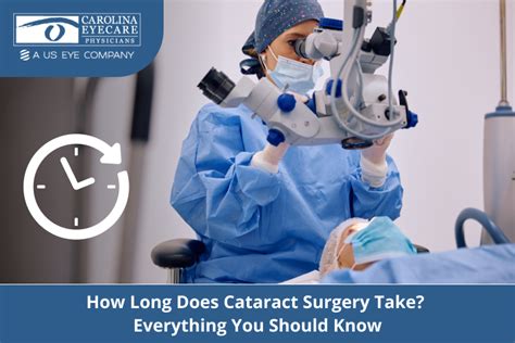 How Long Is Cataract Surgery
