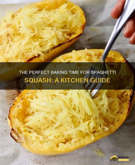 How Long To Bake Spaghetti Squash