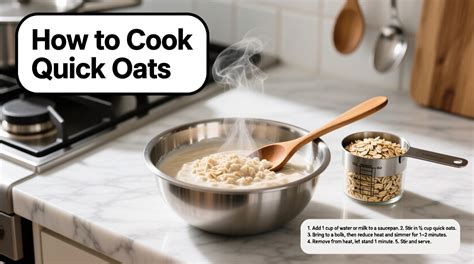 How Long To Cook Oats