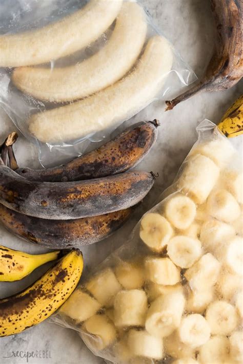 How Long To Freeze Bananas For Smoothies