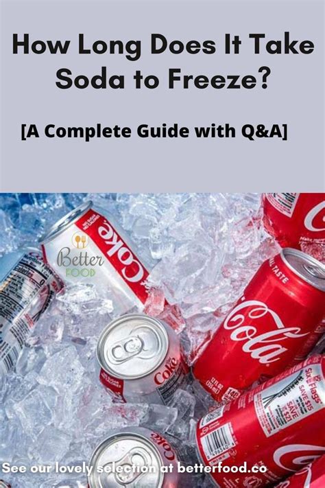 How Long To Freeze Room Temp Soda
