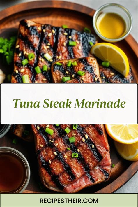 How Long To Marinate Tuna Steak