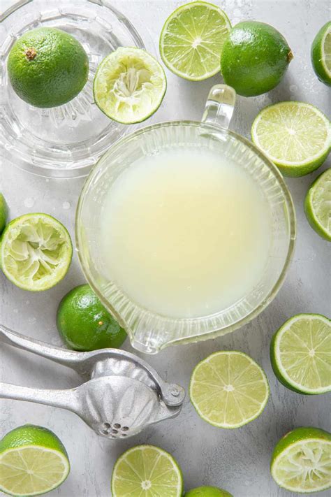 How Much Is Juice From A Lime