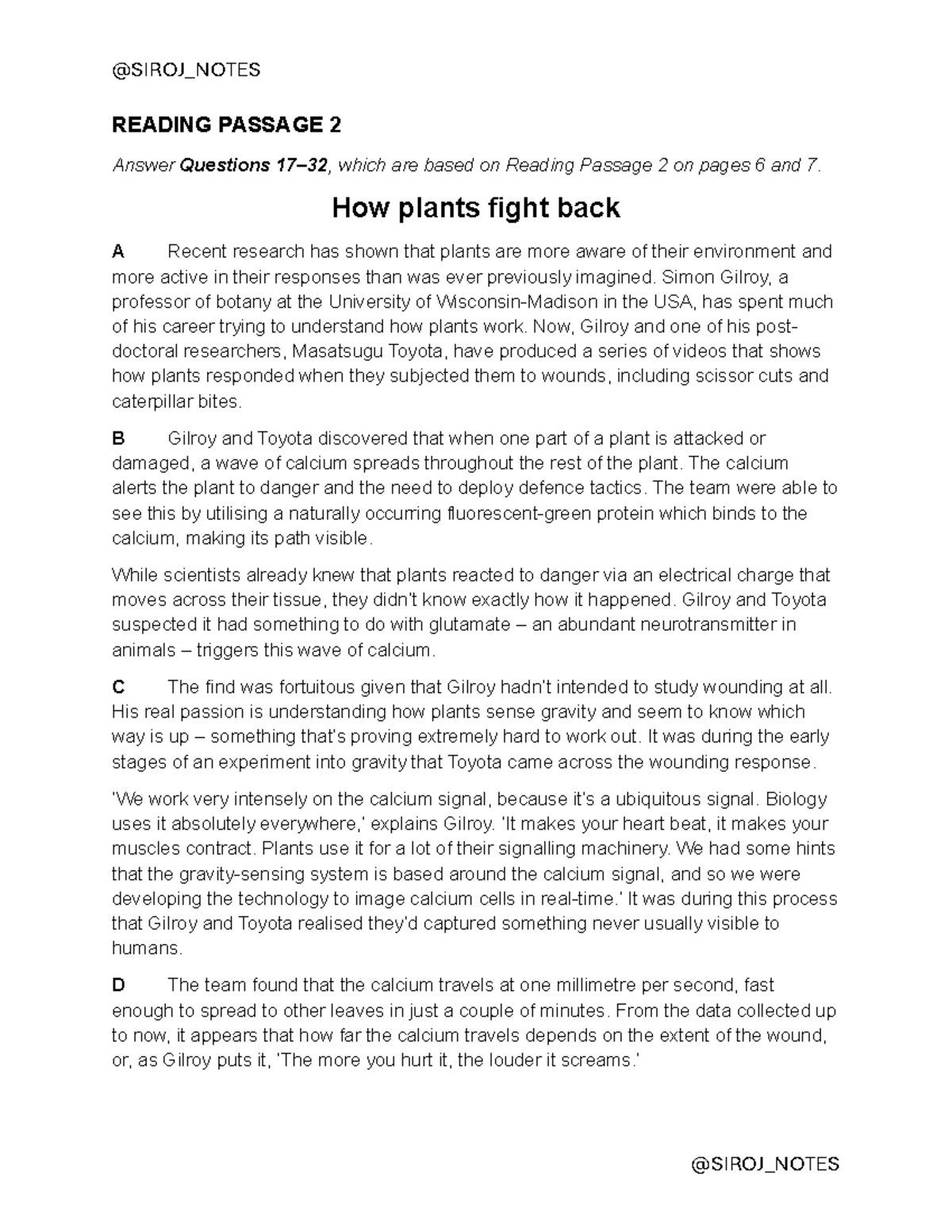 How Plants Fight Back Reading Answers: A Comprehensive Guide