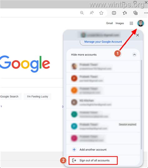 How To Log Out Google Account