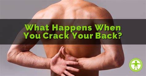 Is It Bad To Crack Your Back