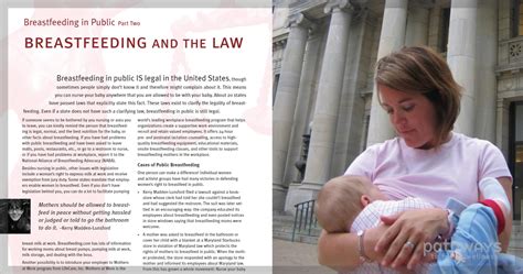 Is It Legal To Breastfeed In Public