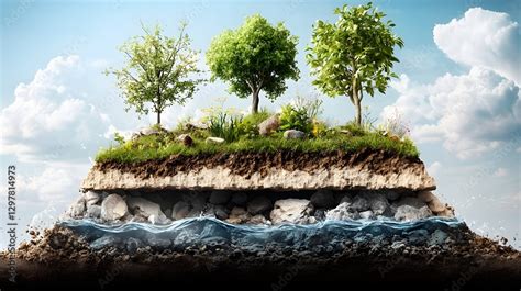 Layers Of Water