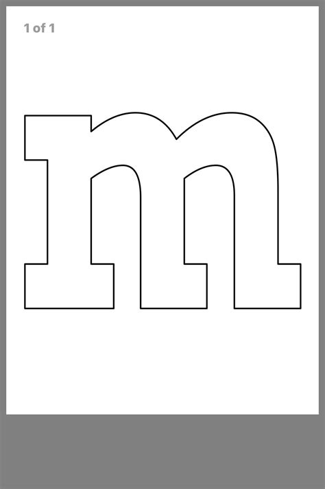 M M Logo White Font
