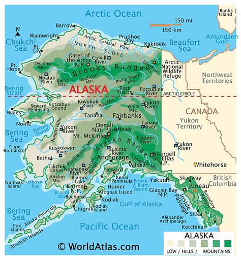 Map Of Alaska On Map