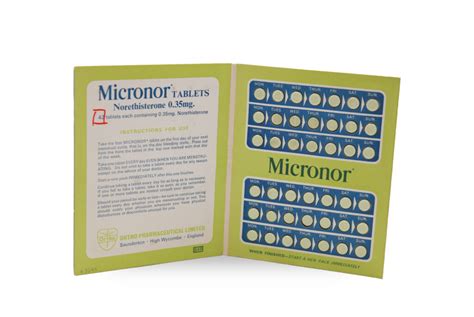 Micronor Birth Control