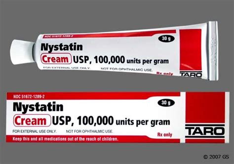 Nystatin Cream Usp 100 000