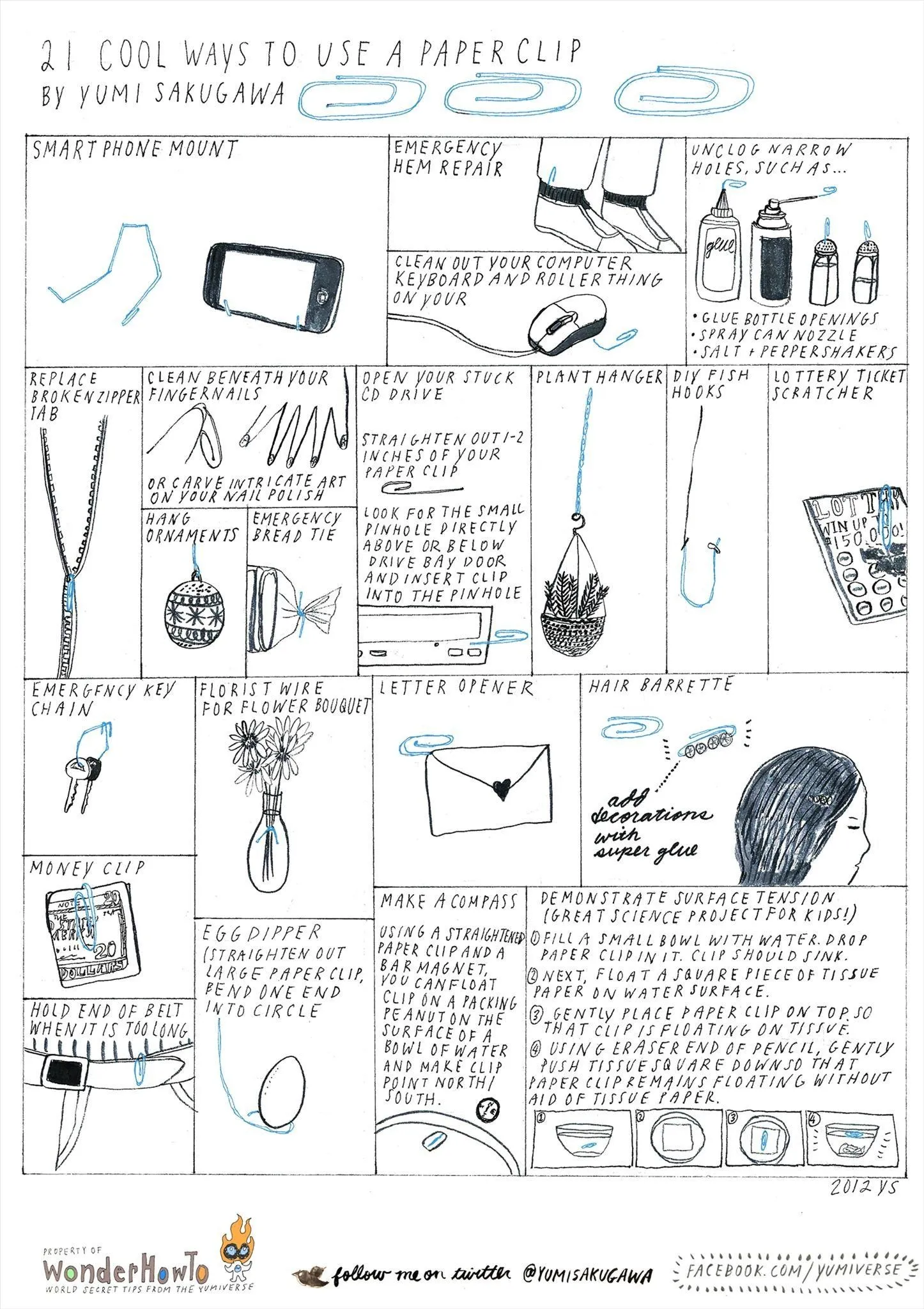 Beyond The Desk: 15 Clever Other Uses Of Paper Clips