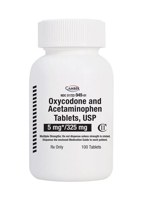 Oxycodone Acetaminophen 5325 Efectos