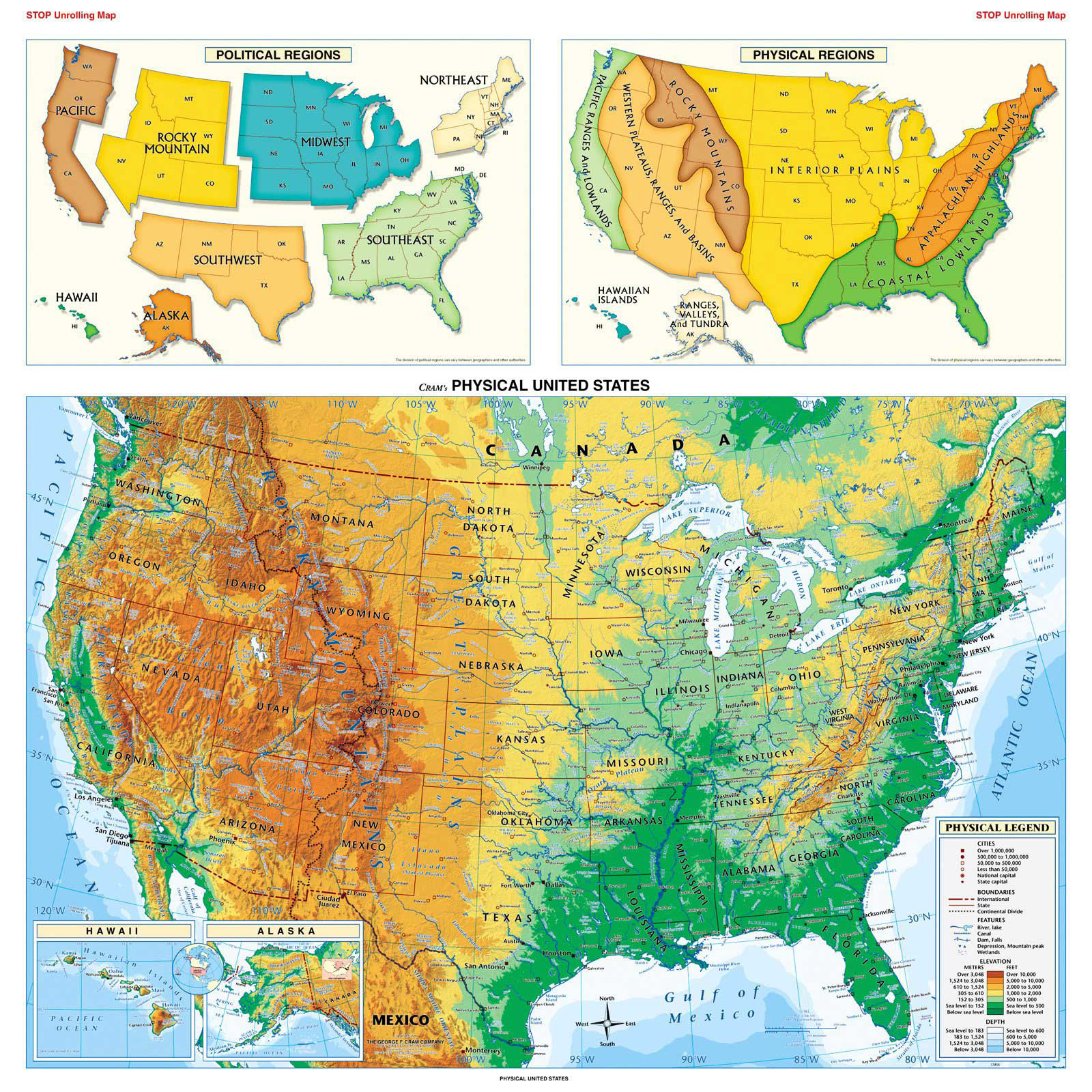 The Diverse Physical Characteristics Of The United States