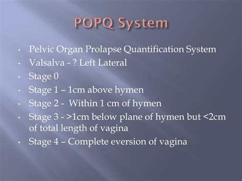 Popq Stage 1