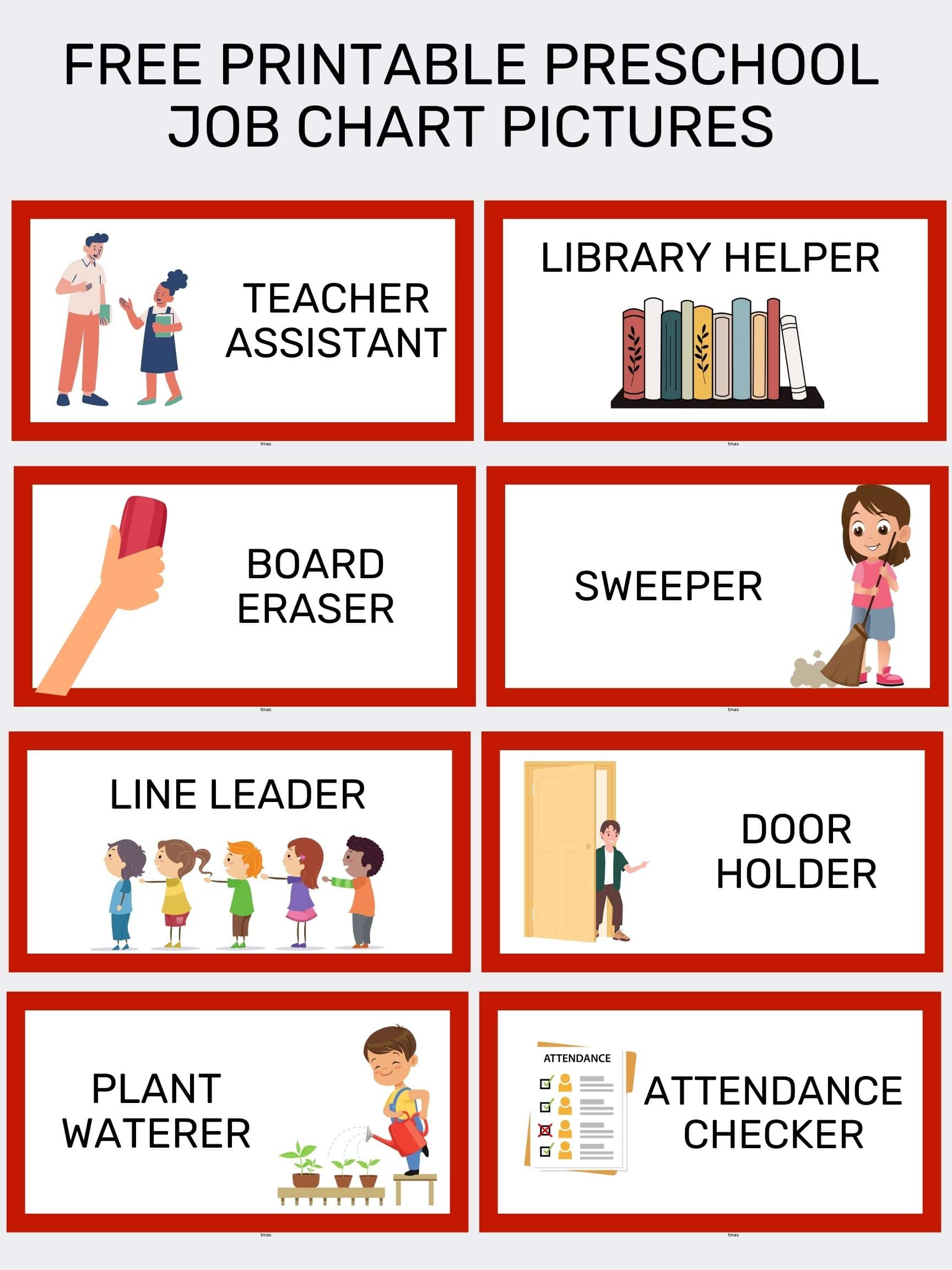 Essential Prek Job Pdf Templates For Teachers