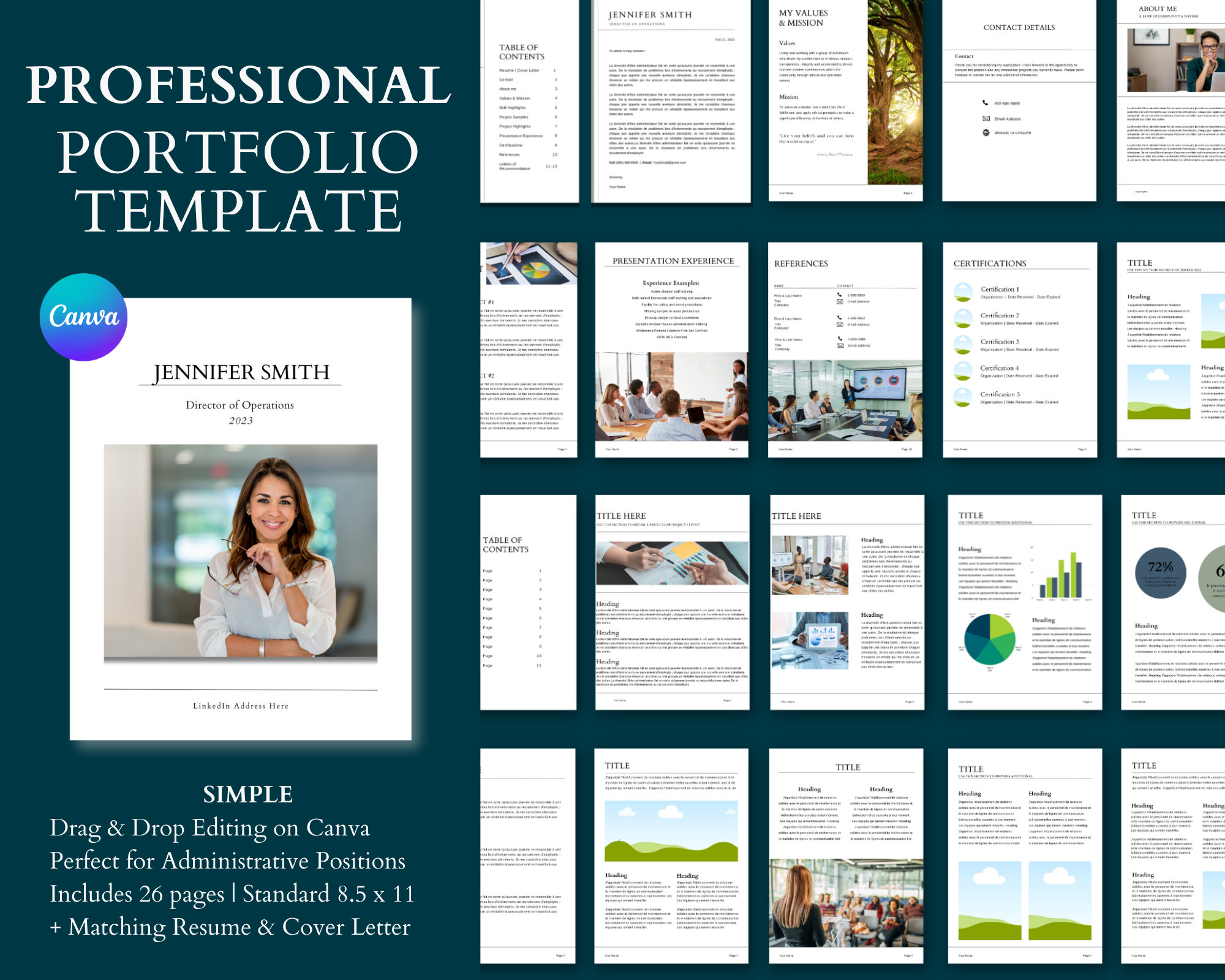 Professional References Example