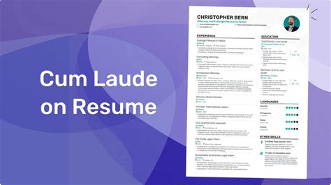 Summa Cum Laude On Resume