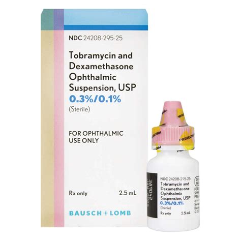 Tobramycin And Dexamethasone Ophthalmic Suspension