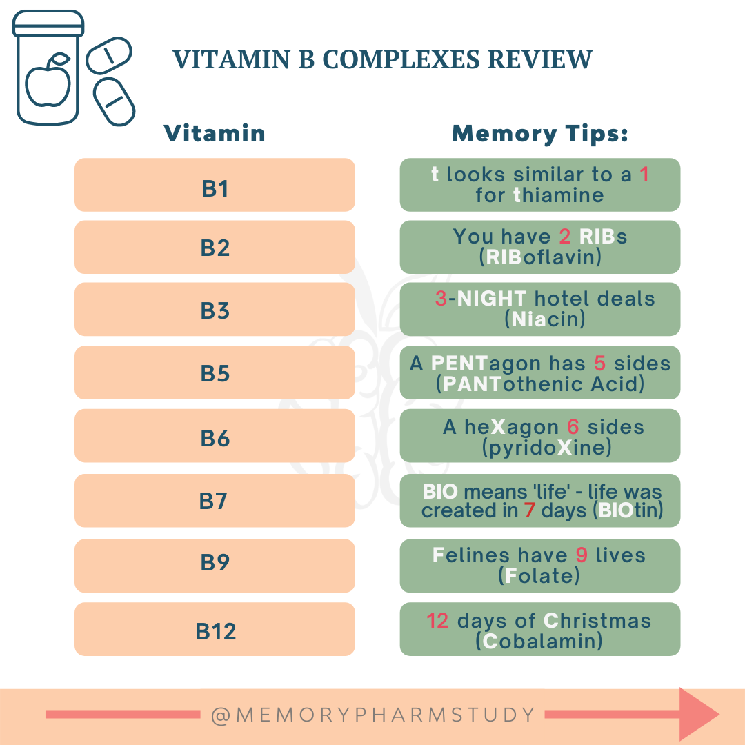 Vitamin B Complex Chart: Your Complete Guide To Daily Needs