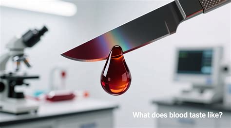What Does Blood Taste Like Metal