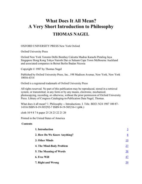 What Does It All Mean Pdf