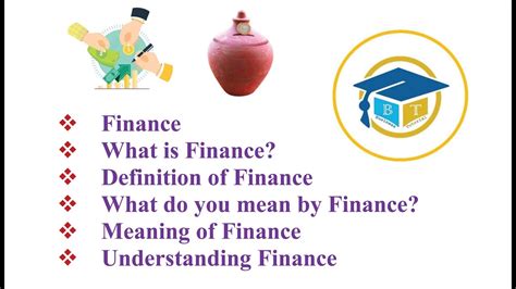 What Does Mean In Finance