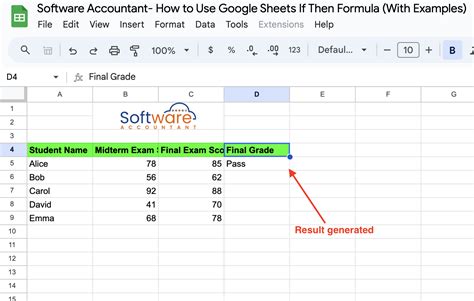 What Does Mean In Google Sheets Formula