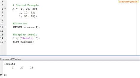 What Does Mean In Matlab